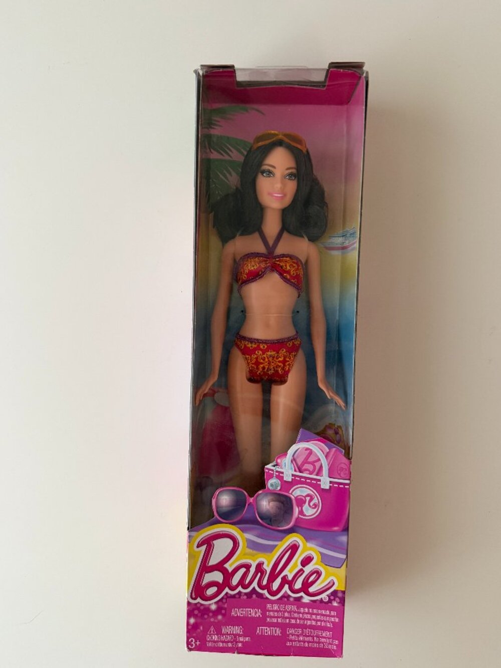 Mattel Barbie Beach Raquelle Doll (2013) – New